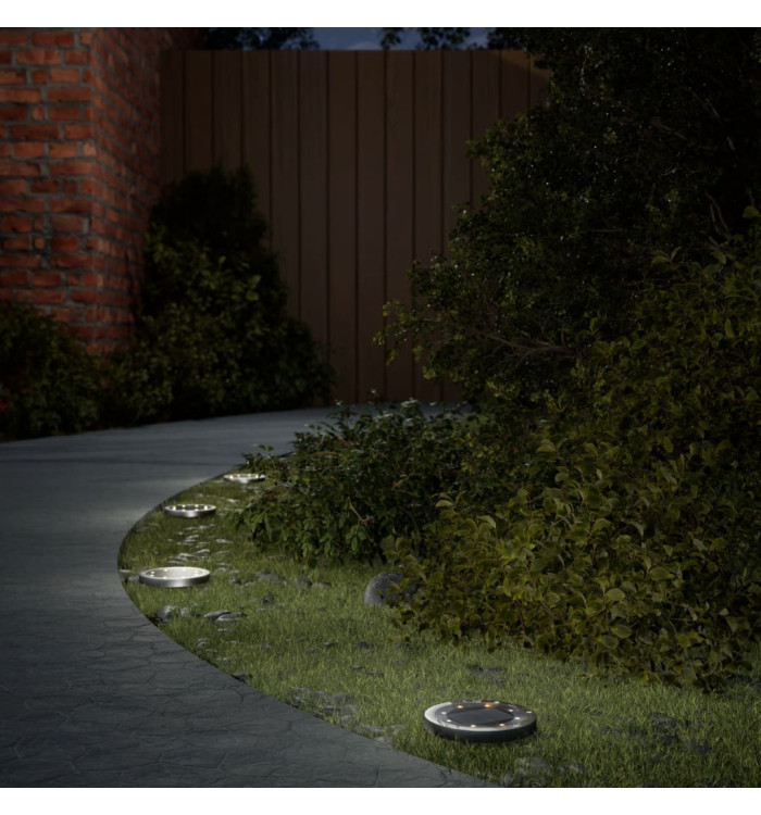Lampes solaires de sol et piquets de sol extérieur 12 pcs | Mobilier & Déco