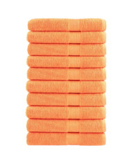 Serviettes de sauna de qualité supérieure SOLUND 10 pcs orange | Mobilier & Déco