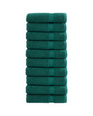 Serviettes de douche de qualité supérieure SOLUND 10 pcs vert | Mobilier & Déco