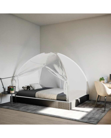 Moustiquaire mongole avec portes 220 maille blanc 200x150x140cm | Mobilier & Déco