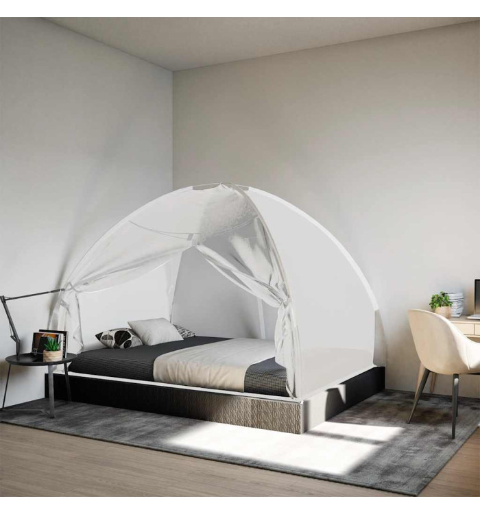 Moustiquaire mongole avec portes 220 maille blanc 200x150x140cm | Mobilier & Déco