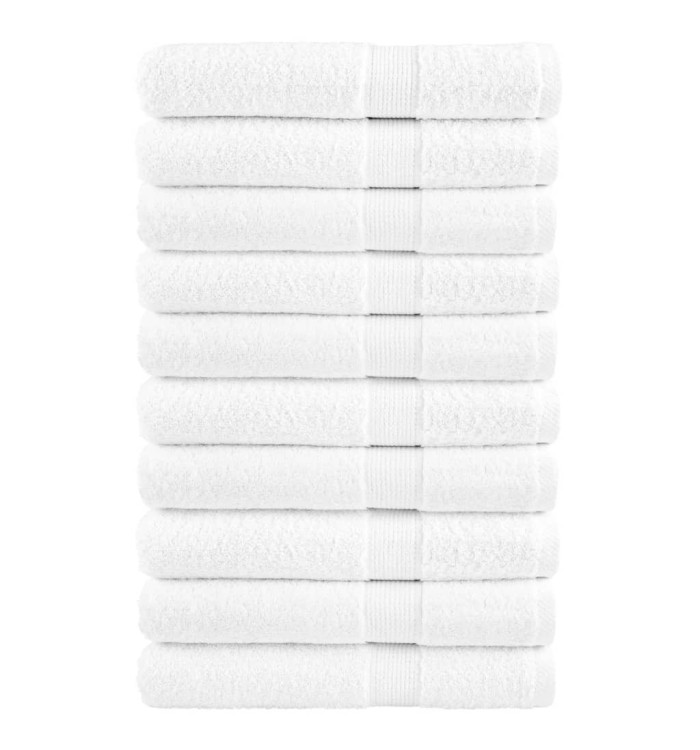 Serviettes de qualité supérieure SOLUND 10 pcs blanc 600 g/m² | Mobilier & Déco