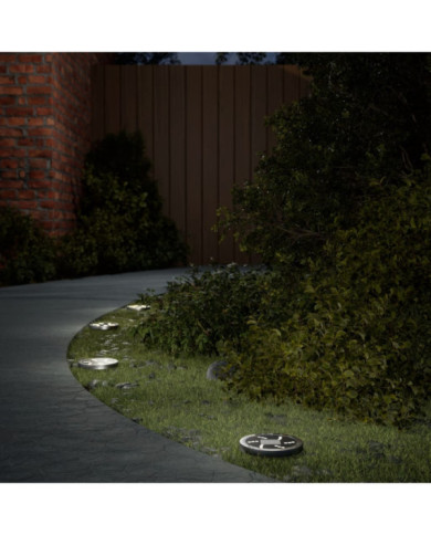 Lampes solaires de sol et piquets de sol extérieur 4 pcs | Mobilier & Déco