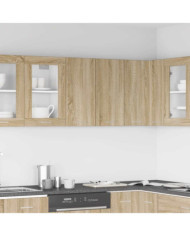 Armoire suspendue "Lyon" Chêne sonoma 60x31x60 cm Aggloméré | Mobilier & Déco