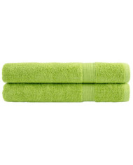 Serviettes de qualité supérieure SOLUND 2 pcs vert pomme | Mobilier & Déco
