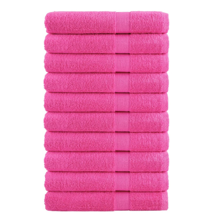 Serviettes de qualité supérieure SOLUND 10 pcs rose 600 g/m² | Mobilier & Déco