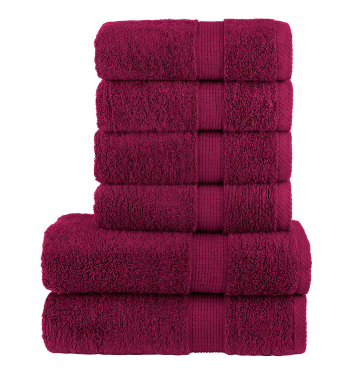 Ensemble de serviettes de qualité supérieure SOLUND 6 pcs | Mobilier & Déco