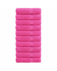 Essuie-mains de qualité supérieure SOLUND 10 pcs rose 600 g/m² | Mobilier & Déco