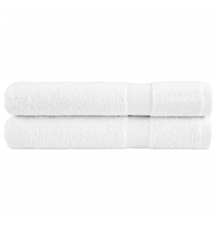 Serviettes de qualité supérieure SOLUND 2 pcs blanc 600 g/m² | Mobilier & Déco