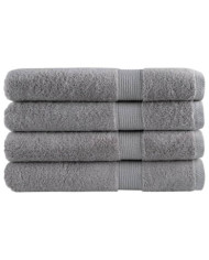 Serviettes de sauna de qualité supérieure SOLUND 4 pcs gris | Mobilier & Déco