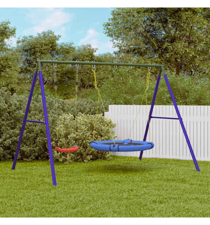 Jeu de balançoire d'extérieur balançoire et balançoire soucoupe | Mobilier & Déco