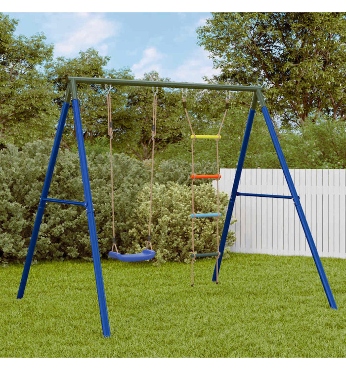 Ensemble de balançoire d'extérieur avec balançoire et échelle | Mobilier & Déco