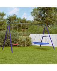 Jeu d'extérieur de balançoire échelle et balançoire nid | Mobilier & Déco