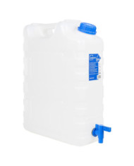 Réservoir d'eau avec robinet transparent 20 L plastique | Mobilier & Déco