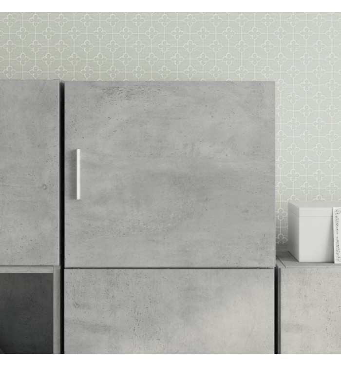Armoire murale gris béton 45x42,5x40 cm bois d'ingénierie | Mobilier & Déco