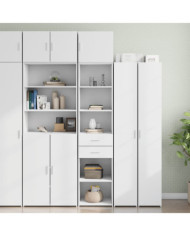 Armoire de rangement mince blanc 45x42,5x225 cm | Mobilier & Déco
