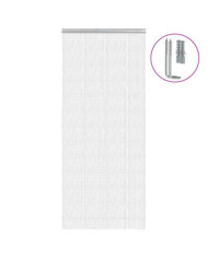 Moustiquaire de porte à chaîne 90x220 cm aluminium | Mobilier & Déco
