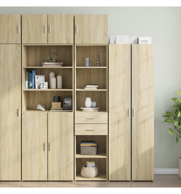 Armoire de rangement mince chêne sonoma 45x42,5x225 cm | Mobilier & Déco
