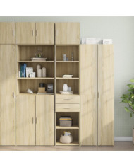 Armoire de rangement mince chêne sonoma 45x42,5x225 cm | Mobilier & Déco
