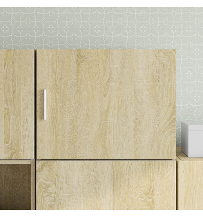 Armoire murale chêne sonoma 50x42,5x40 cm bois d'ingénierie | Mobilier & Déco