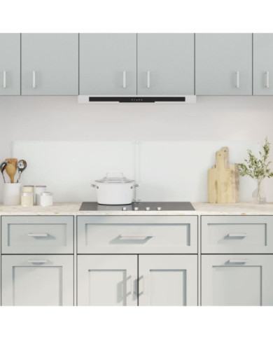 Dosserets de cuisine 2 pcs transparent 80x60 cm verre trempé | Mobilier & Déco