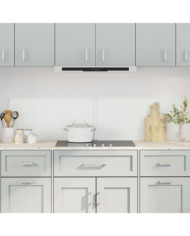 Dosserets de cuisine 2 pcs transparent 80x60 cm verre trempé | Mobilier & Déco