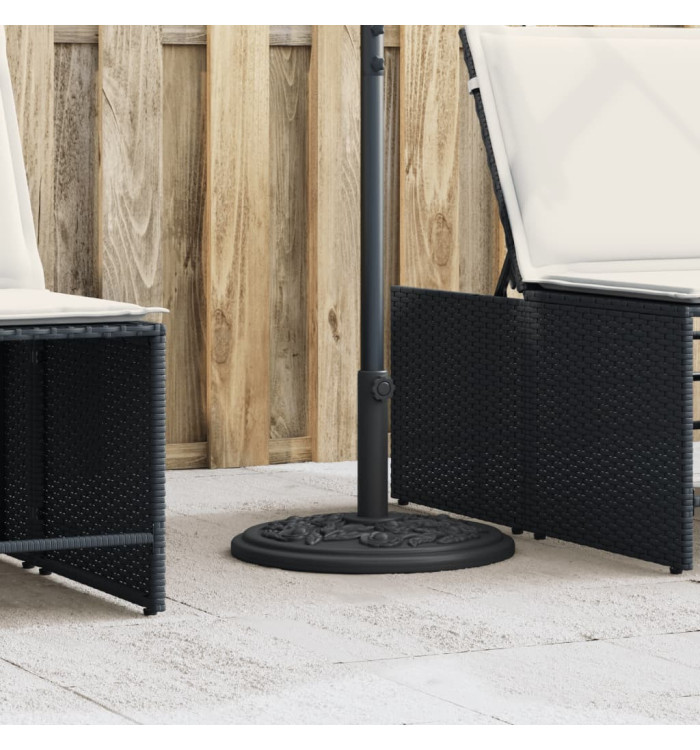 Base de parasol pour mâts Ø38 / 48 mm 12 kg rond | Mobilier & Déco