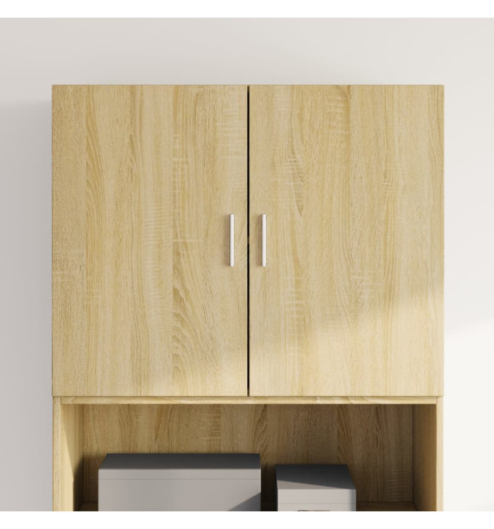 Armoire murale chêne sonoma 80x42,5x64 cm bois d'ingénierie | Mobilier & Déco