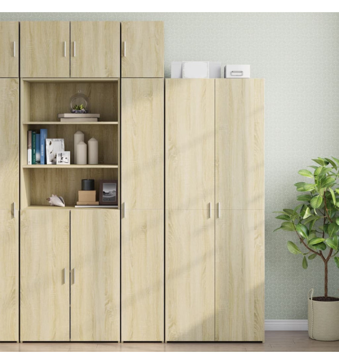 Armoire de rangement mince chêne sonoma 30x42,5x225 cm | Mobilier & Déco
