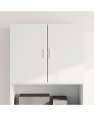 Armoire murale blanc 80x42,5x64 cm bois d'ingénierie | Mobilier & Déco