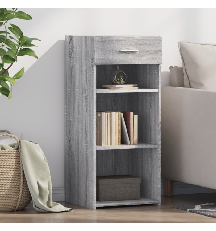 Buffet sonoma gris 40x42,5x93 cm bois d'ingénierie | Mobilier & Déco