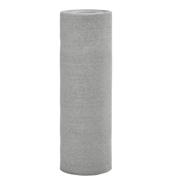 Filet brise-vue gris clair 1,8x10 m PEHD 195 g/m² | Mobilier & Déco