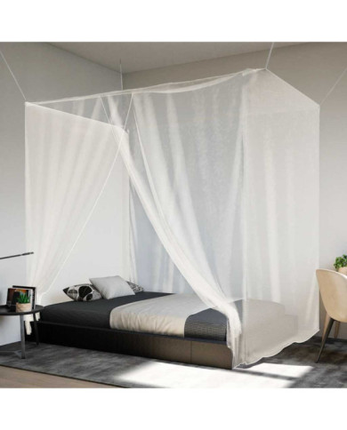 Moustiquaire suspendue 156 maille blanc 220x100x150 cm | Mobilier & Déco