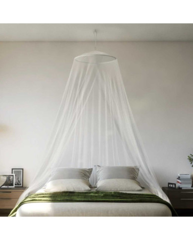 Moustiquaire pour lit 220 maille blanc 56x56x220 cm | Mobilier & Déco