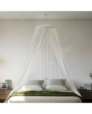 Moustiquaire pour lit 220 maille blanc 56x56x220 cm | Mobilier & Déco