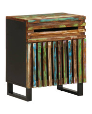 Table de chevet 50x34x60 cm bois d'acacia solide | Mobilier & Déco