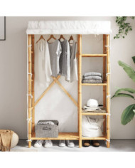 Garde-robe 110x45x170 cm bambou | Mobilier & Déco