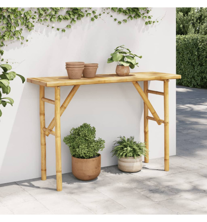 Table console 115x39x75 cm bambou | Mobilier & Déco