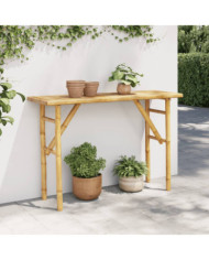 Table console 115x39x75 cm bambou | Mobilier & Déco