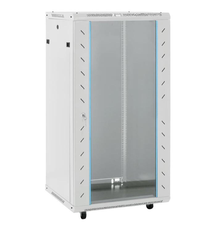 Coffret de réseau à pieds pivotants 22U 19" IP20 60x60x120 cm | Mobilier & Déco