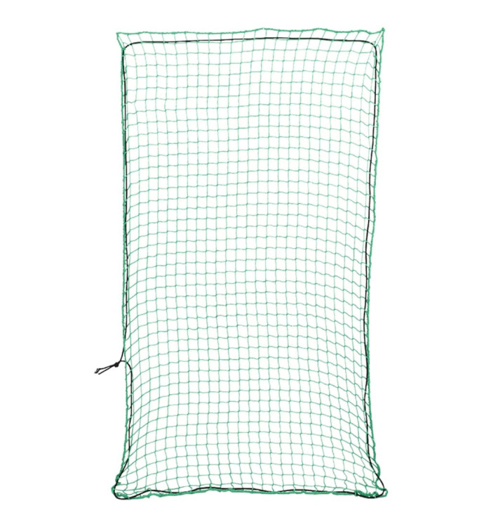 Filet pour remorque avec corde élastique vert 4,5x2,5 m PP | Mobilier & Déco