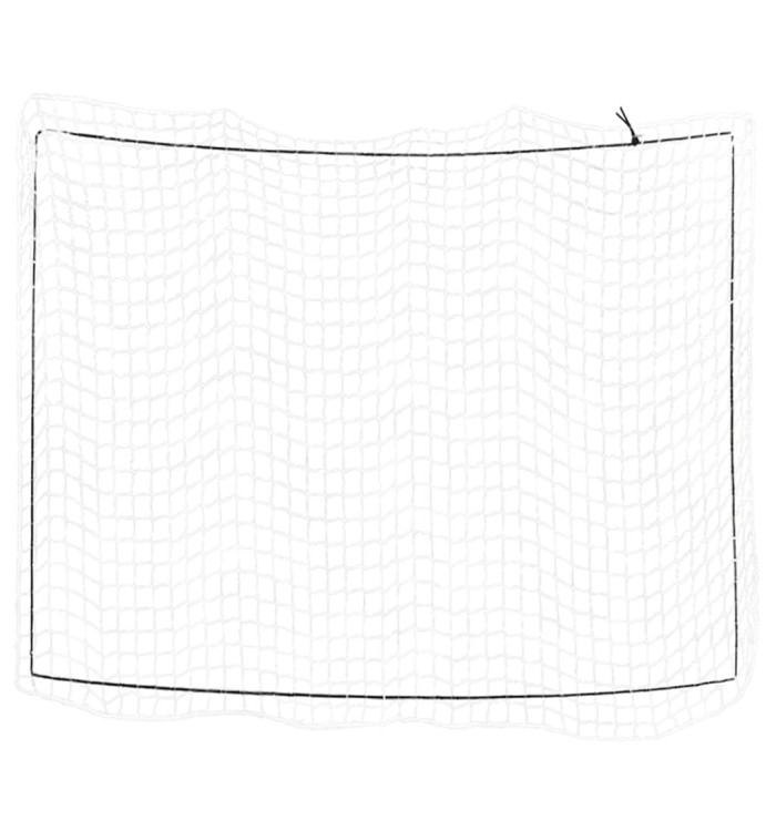 Filet pour remorque avec corde élastique blanc 3x2,5 m PP | Mobilier & Déco