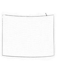 Filet pour remorque avec corde élastique blanc 3x2,5 m PP | Mobilier & Déco