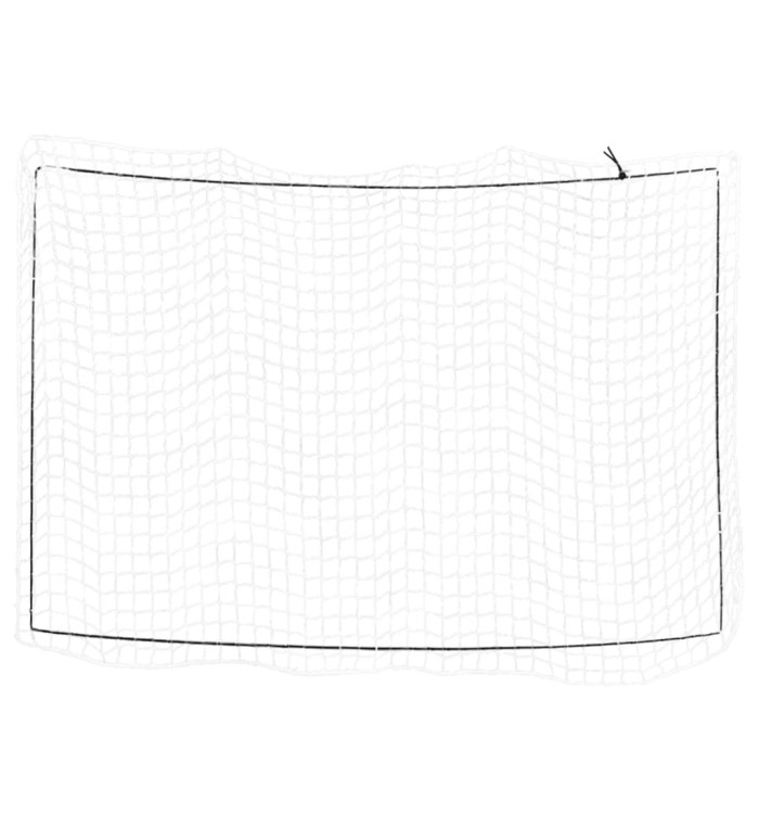 Filet pour remorque avec corde élastique blanc 5x3,5 m PP | Mobilier & Déco
