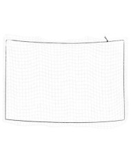 Filet pour remorque avec corde élastique blanc 5x3,5 m PP | Mobilier & Déco