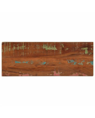 Dessus de table 90x40x2,5 cm rectangulaire bois massif récupéré | Mobilier & Déco
