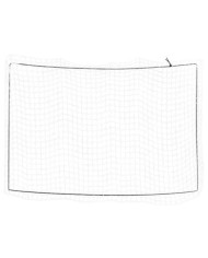 Filet pour remorque avec corde élastique blanc 3x2 m PP | Mobilier & Déco