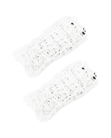 Filets à foin 2 pcs rectangulaire blanc 90x60 cm PP | Mobilier & Déco