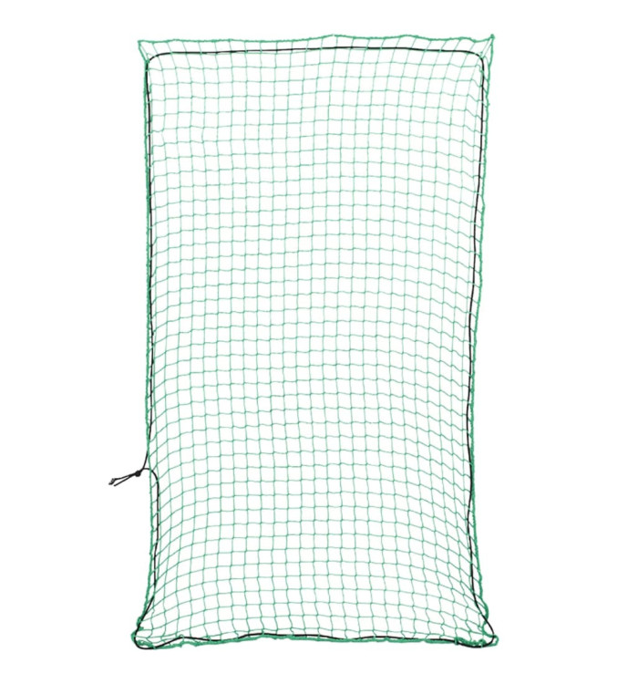 Filet pour remorque avec corde élastique vert 3,5x2 m PP | Mobilier & Déco