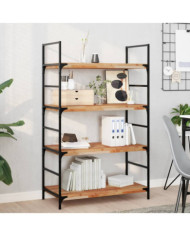 Étagères flottantes 2 pcs 80x40x4 cm acacia massif à l'huile | Mobilier & Déco